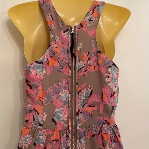 Rebecca Taylor Patterned High Neck Skater Dress!!! - Picture 5 of 10